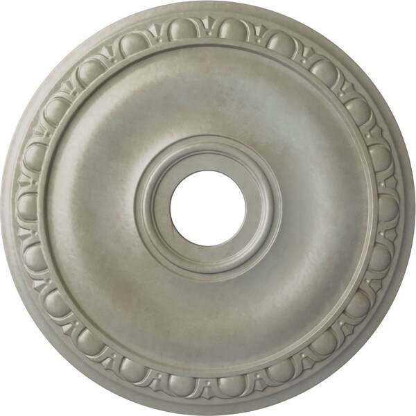 Ekena Millwork Jackson Ceiling Medallion (Fits Canopies up to 5 1/8"), 20"OD x 3 5/8"ID x 1"P, Flash Gold CM20JAFLS - main